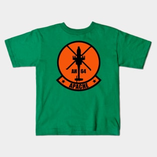 AH-64 Apache Patch Kids T-Shirt